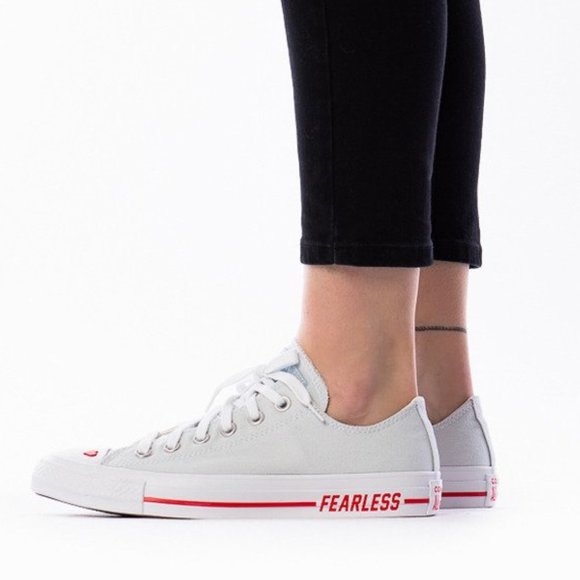 EW Converse Ox Love Fearlessly Casual Sneakers - Picture 2 of 16